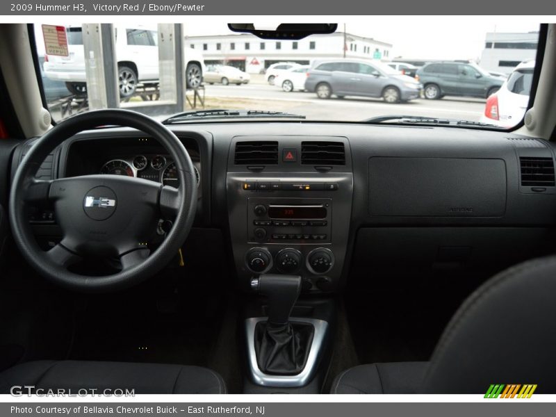 Victory Red / Ebony/Pewter 2009 Hummer H3