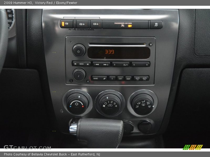 Victory Red / Ebony/Pewter 2009 Hummer H3