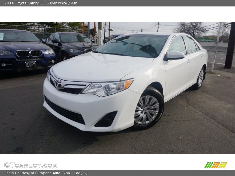 Super White / Ash 2014 Toyota Camry LE