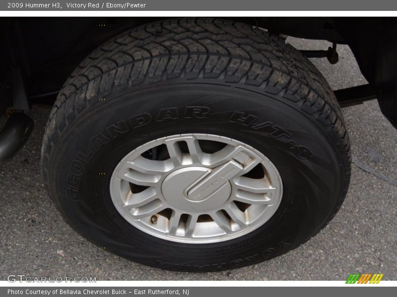 Victory Red / Ebony/Pewter 2009 Hummer H3