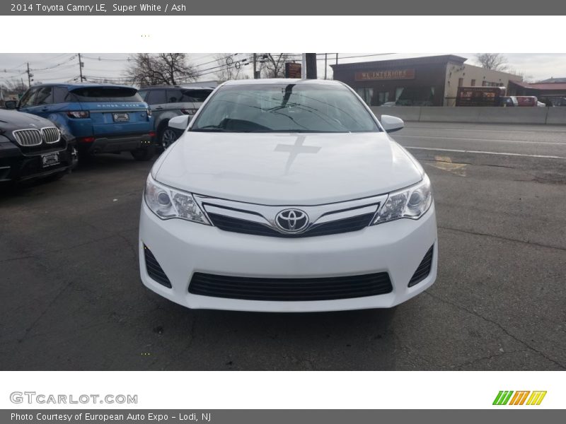 Super White / Ash 2014 Toyota Camry LE