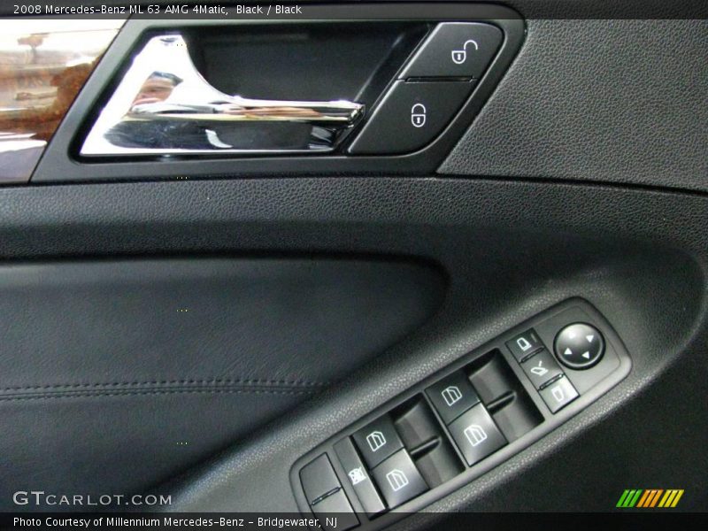 Black / Black 2008 Mercedes-Benz ML 63 AMG 4Matic
