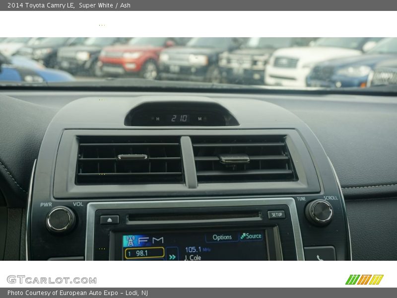 Super White / Ash 2014 Toyota Camry LE