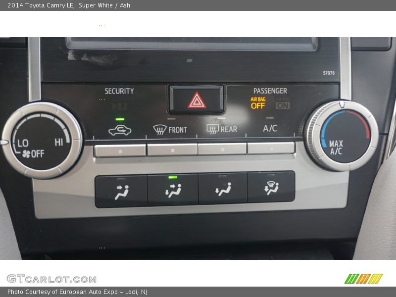 Super White / Ash 2014 Toyota Camry LE