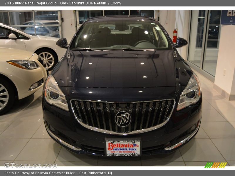 Dark Sapphire Blue Metallic / Ebony 2016 Buick Regal Regal Group