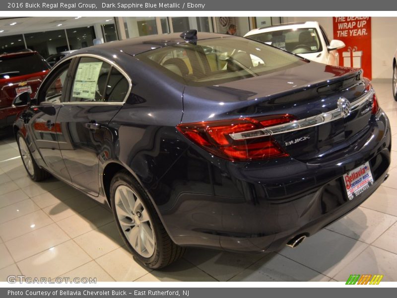 Dark Sapphire Blue Metallic / Ebony 2016 Buick Regal Regal Group