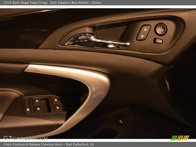 Dark Sapphire Blue Metallic / Ebony 2016 Buick Regal Regal Group