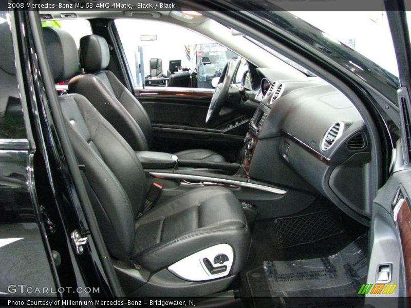 Black / Black 2008 Mercedes-Benz ML 63 AMG 4Matic