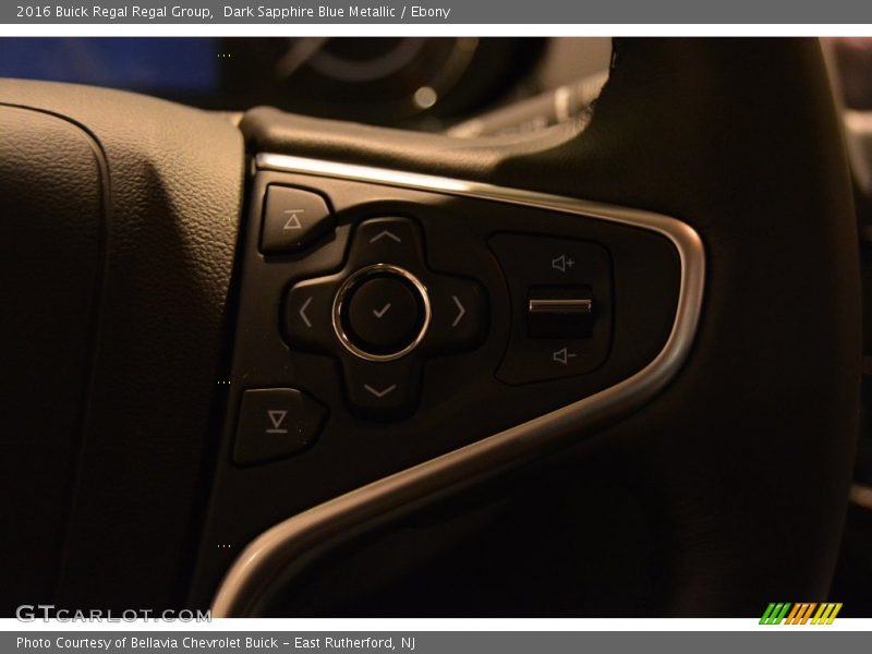 Dark Sapphire Blue Metallic / Ebony 2016 Buick Regal Regal Group