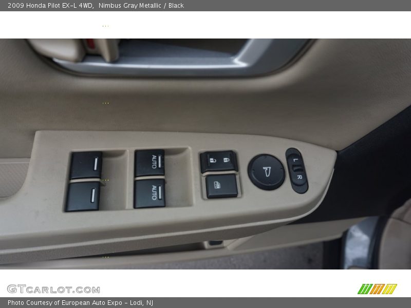 Nimbus Gray Metallic / Black 2009 Honda Pilot EX-L 4WD