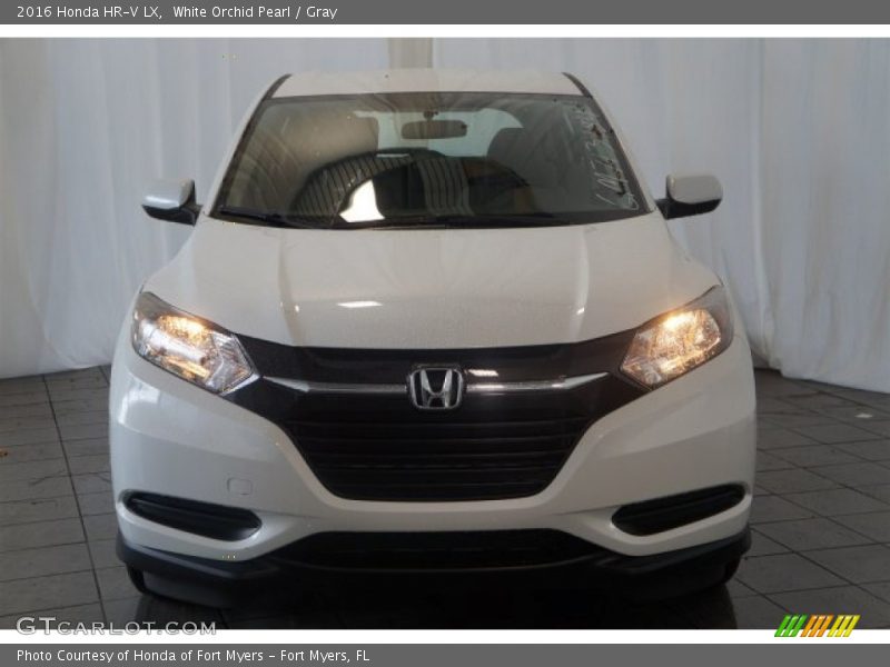 White Orchid Pearl / Gray 2016 Honda HR-V LX