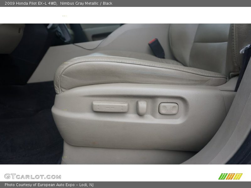 Nimbus Gray Metallic / Black 2009 Honda Pilot EX-L 4WD