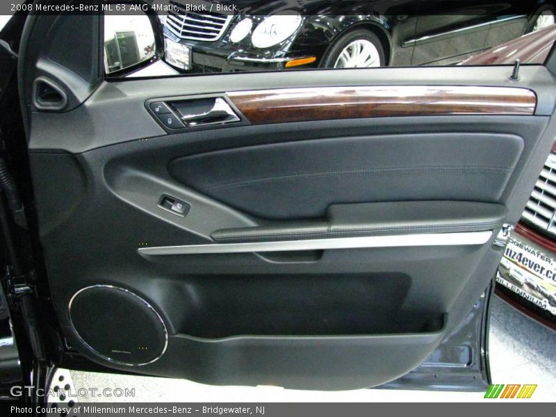 Black / Black 2008 Mercedes-Benz ML 63 AMG 4Matic