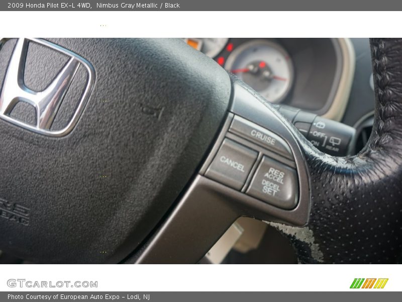 Nimbus Gray Metallic / Black 2009 Honda Pilot EX-L 4WD