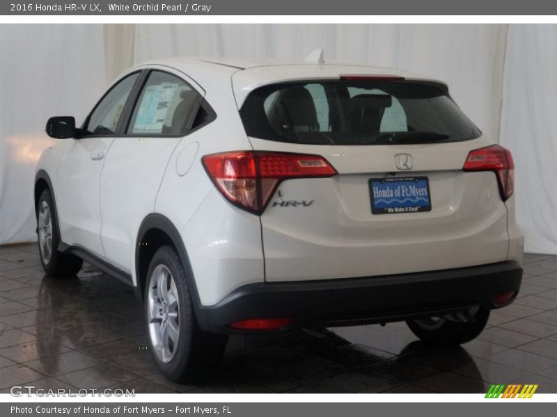White Orchid Pearl / Gray 2016 Honda HR-V LX