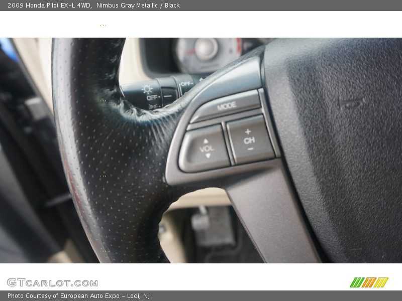 Nimbus Gray Metallic / Black 2009 Honda Pilot EX-L 4WD