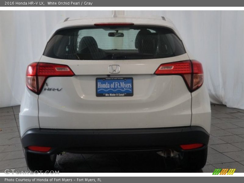White Orchid Pearl / Gray 2016 Honda HR-V LX