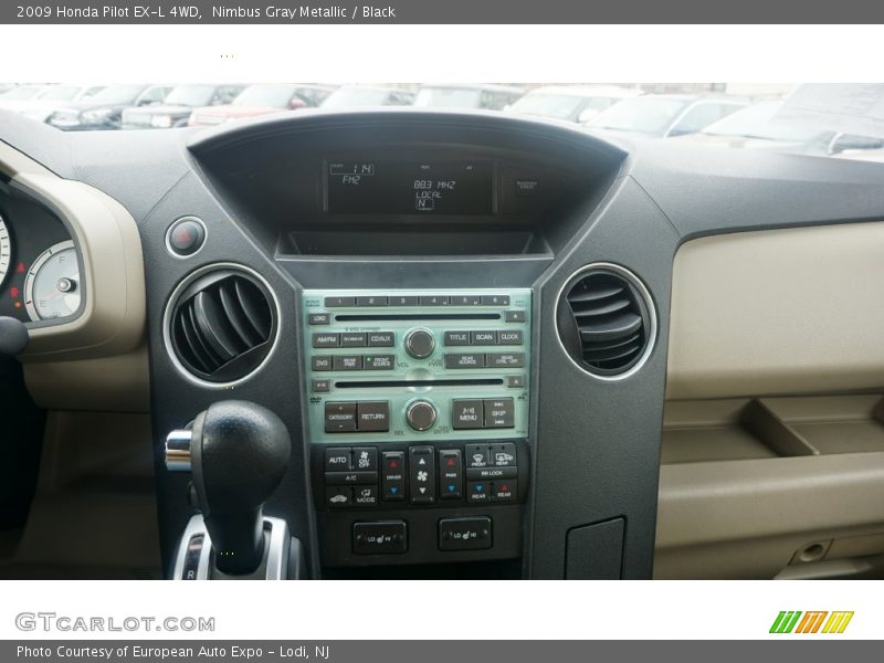Nimbus Gray Metallic / Black 2009 Honda Pilot EX-L 4WD