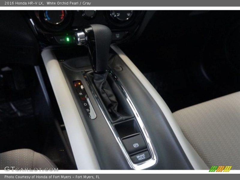 White Orchid Pearl / Gray 2016 Honda HR-V LX