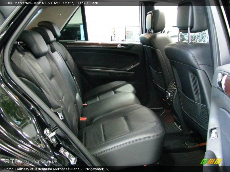 Black / Black 2008 Mercedes-Benz ML 63 AMG 4Matic