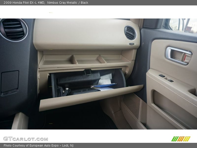 Nimbus Gray Metallic / Black 2009 Honda Pilot EX-L 4WD