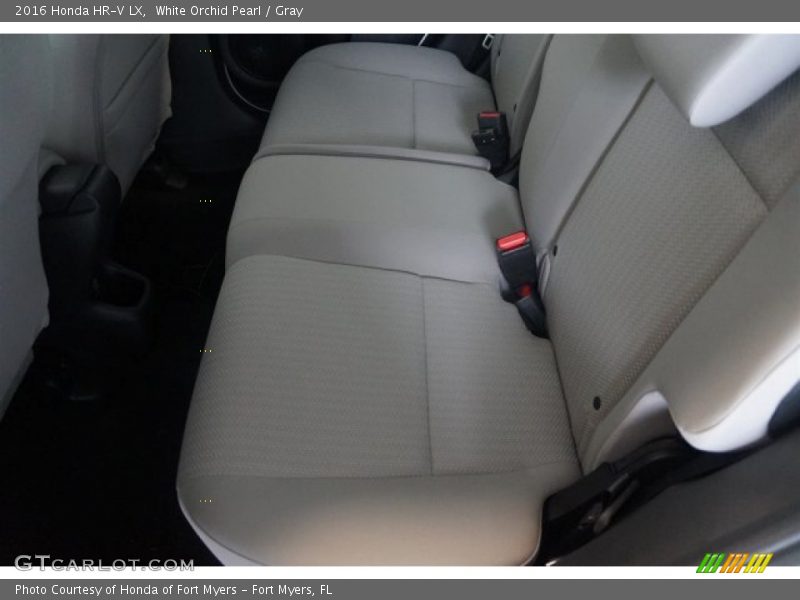 White Orchid Pearl / Gray 2016 Honda HR-V LX
