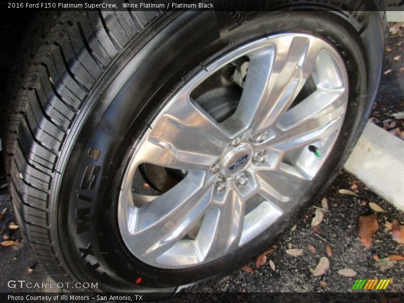 White Platinum / Platinum Black 2016 Ford F150 Platinum SuperCrew