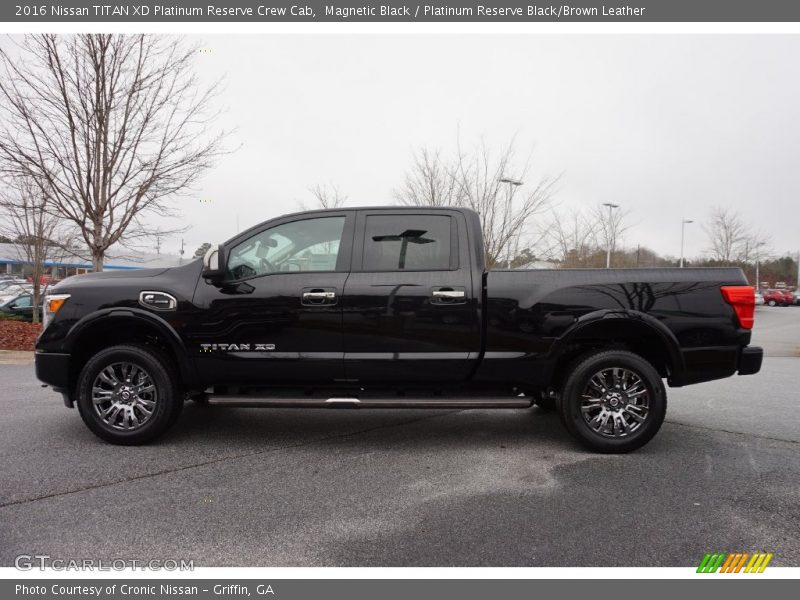  2016 TITAN XD Platinum Reserve Crew Cab Magnetic Black