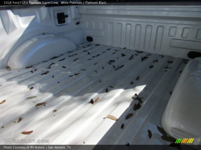 White Platinum / Platinum Black 2016 Ford F150 Platinum SuperCrew