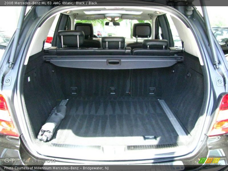Black / Black 2008 Mercedes-Benz ML 63 AMG 4Matic
