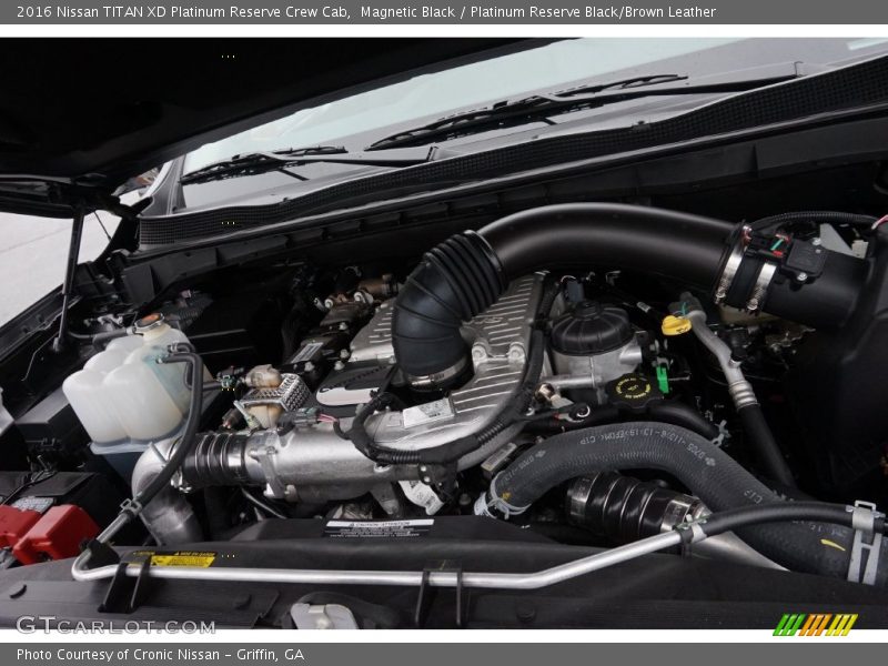  2016 TITAN XD Platinum Reserve Crew Cab Engine - 5.0 Liter DOHC 32-Valve Cummins Turbo-Diesel V8