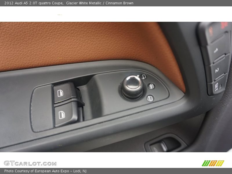 Glacier White Metallic / Cinnamon Brown 2012 Audi A5 2.0T quattro Coupe