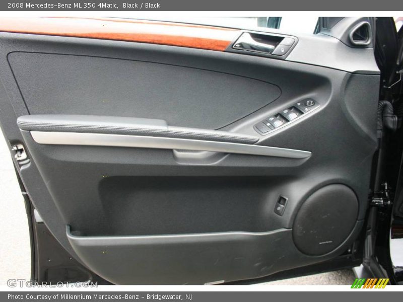 Black / Black 2008 Mercedes-Benz ML 350 4Matic