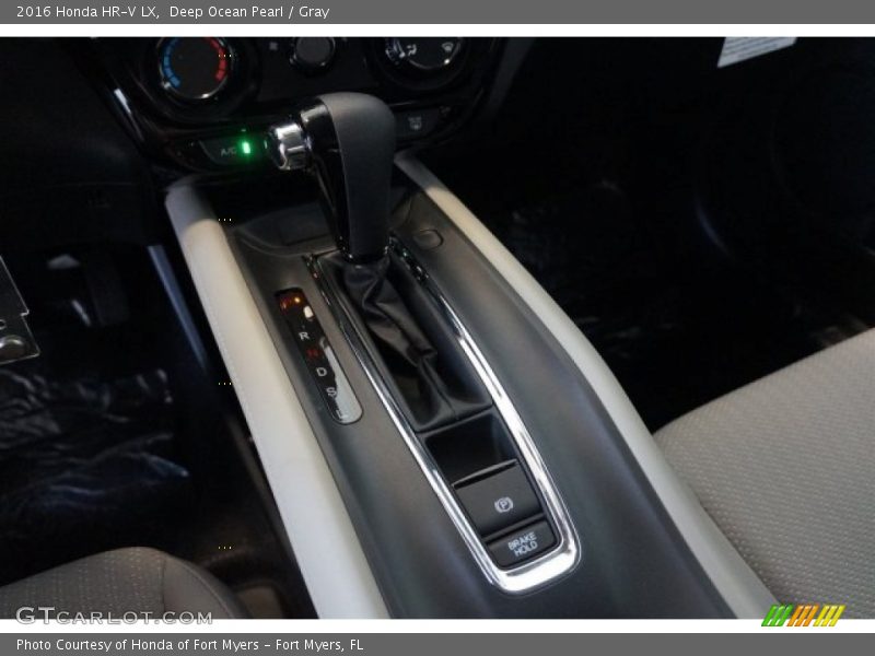 Deep Ocean Pearl / Gray 2016 Honda HR-V LX