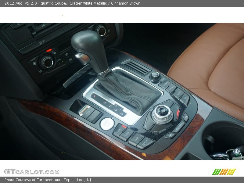 Glacier White Metallic / Cinnamon Brown 2012 Audi A5 2.0T quattro Coupe