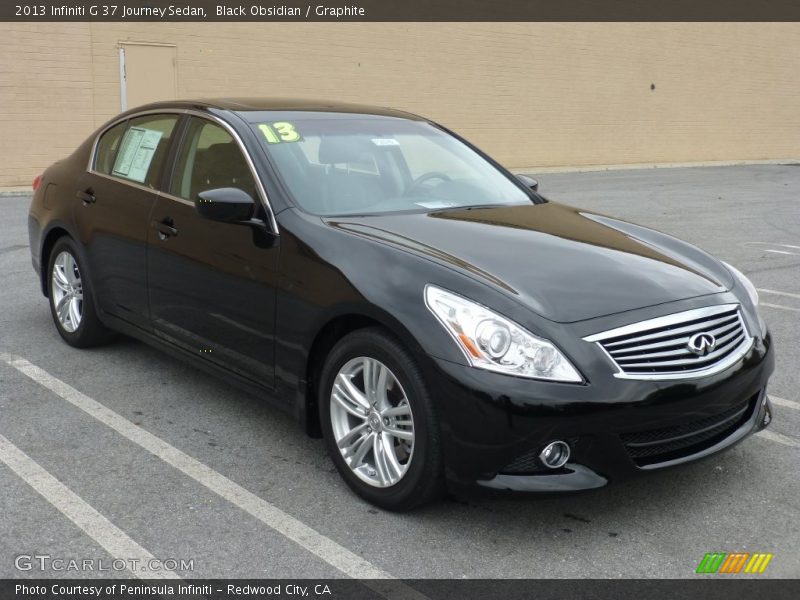 Black Obsidian / Graphite 2013 Infiniti G 37 Journey Sedan