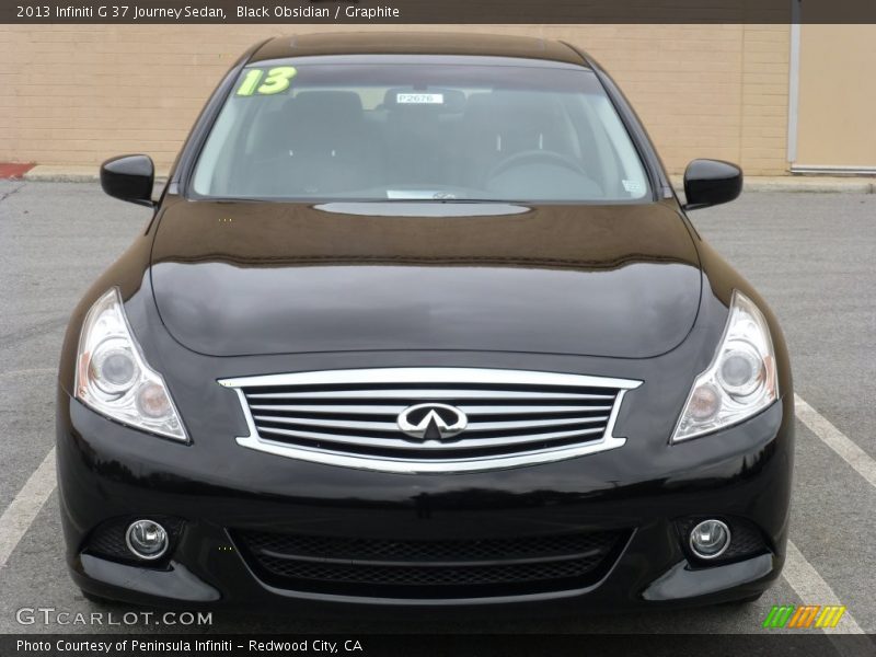 Black Obsidian / Graphite 2013 Infiniti G 37 Journey Sedan