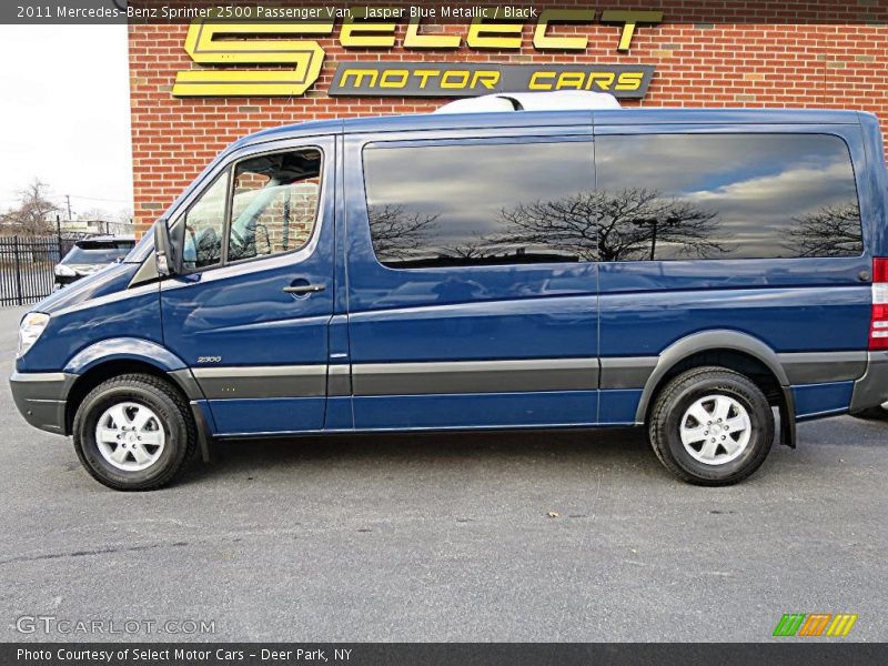 Jasper Blue Metallic / Black 2011 Mercedes-Benz Sprinter 2500 Passenger Van