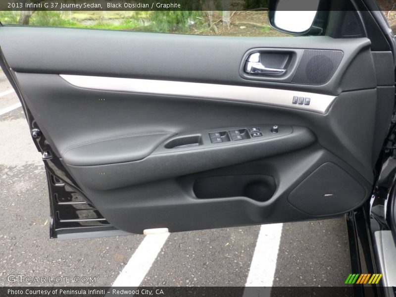 Black Obsidian / Graphite 2013 Infiniti G 37 Journey Sedan