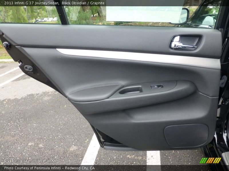 Black Obsidian / Graphite 2013 Infiniti G 37 Journey Sedan
