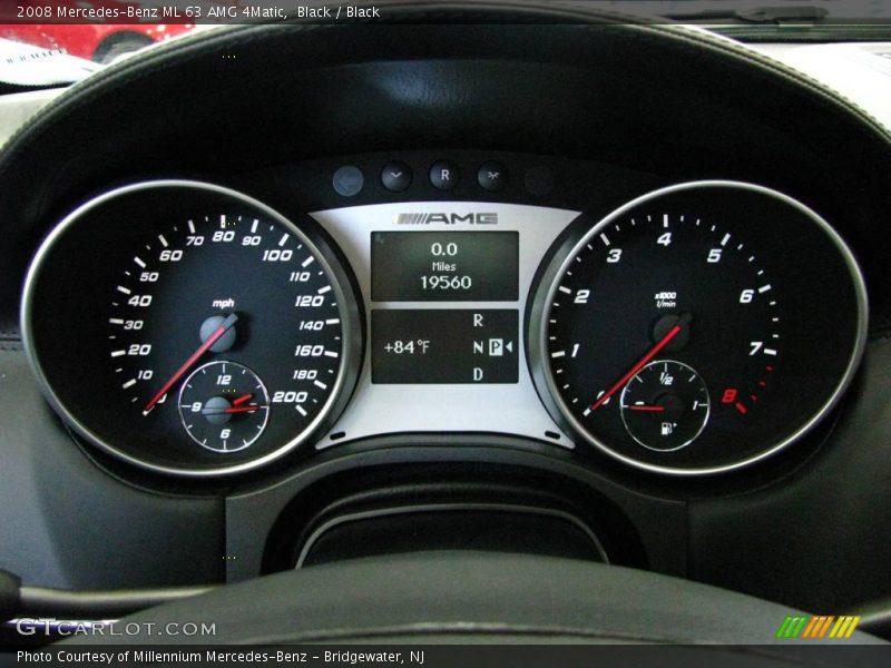 Black / Black 2008 Mercedes-Benz ML 63 AMG 4Matic