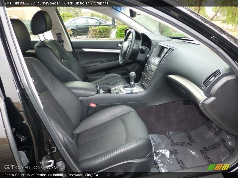 Black Obsidian / Graphite 2013 Infiniti G 37 Journey Sedan