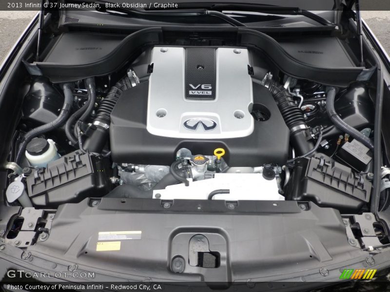 Black Obsidian / Graphite 2013 Infiniti G 37 Journey Sedan