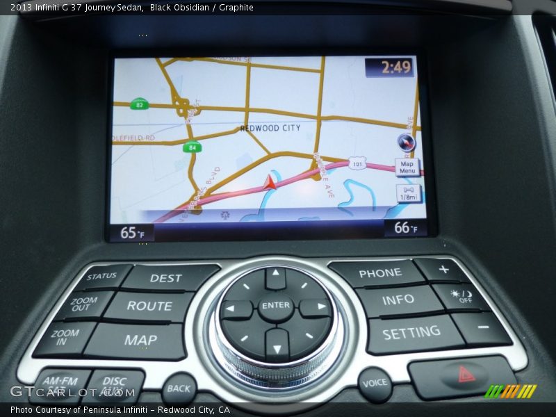 Black Obsidian / Graphite 2013 Infiniti G 37 Journey Sedan