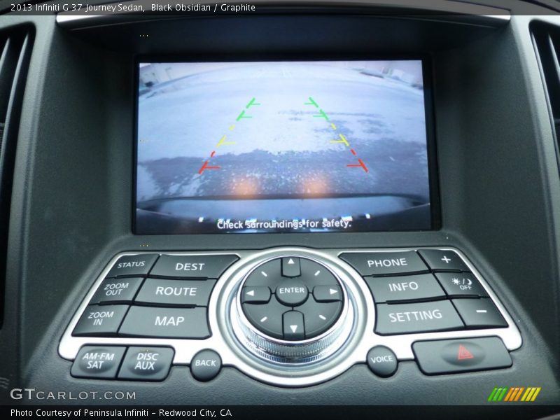 Black Obsidian / Graphite 2013 Infiniti G 37 Journey Sedan