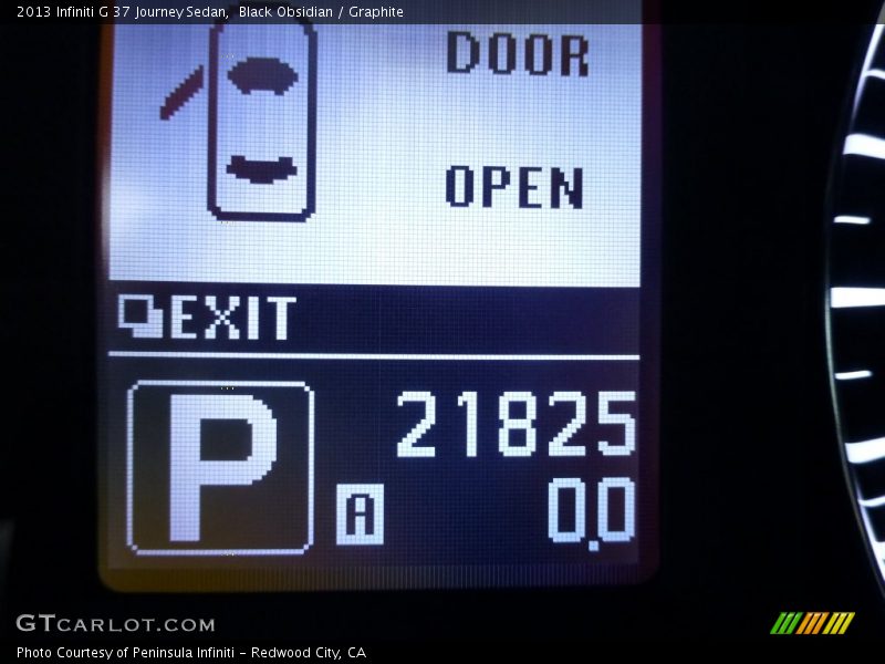 Black Obsidian / Graphite 2013 Infiniti G 37 Journey Sedan