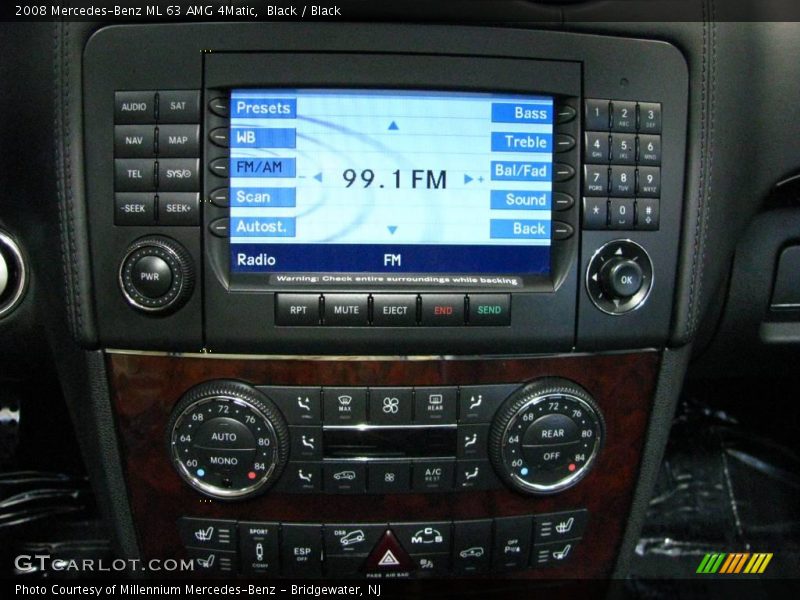 Black / Black 2008 Mercedes-Benz ML 63 AMG 4Matic