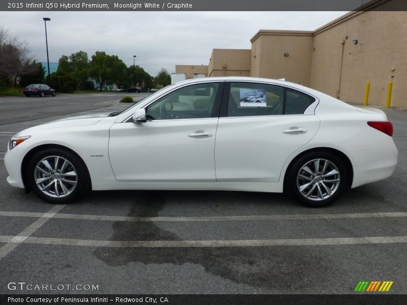  2015 Q50 Hybrid Premium Moonlight White