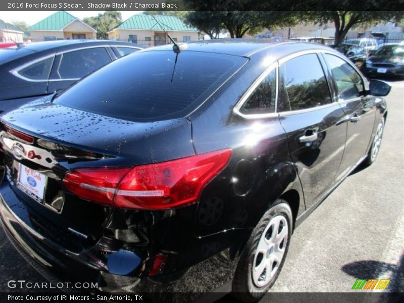 Shadow Black / Charcoal Black 2016 Ford Focus S Sedan