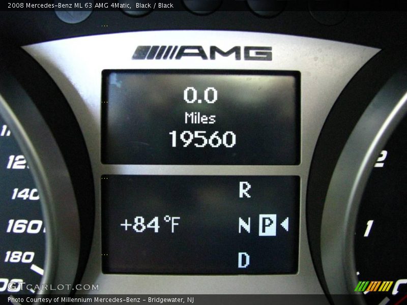 Black / Black 2008 Mercedes-Benz ML 63 AMG 4Matic